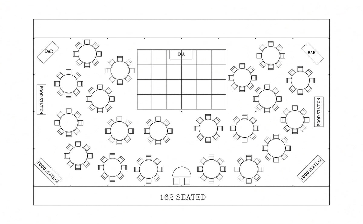 40' x 80' Frame Tent