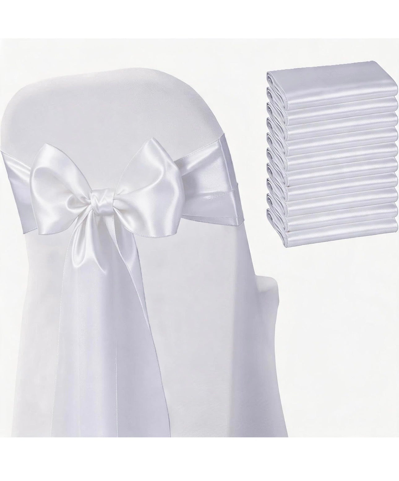Chair Bows/Sashes - Available in Multiple Colors