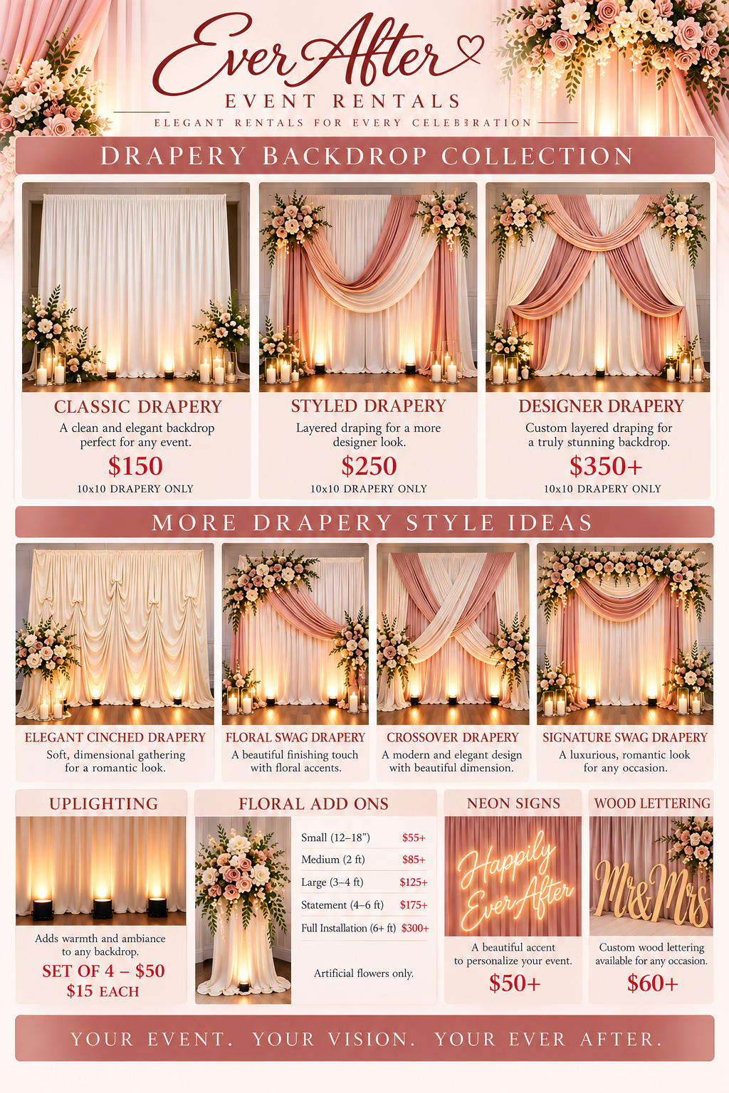 Drapery Backdrop