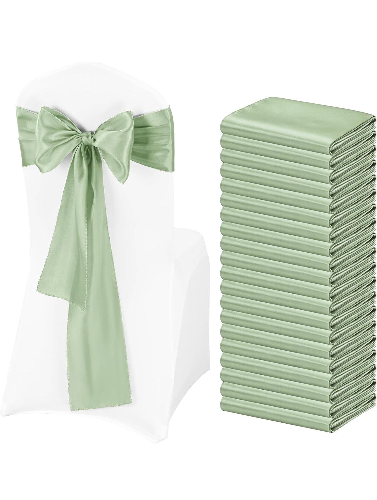 Chair Bows/Sashes - Available in Multiple Colors