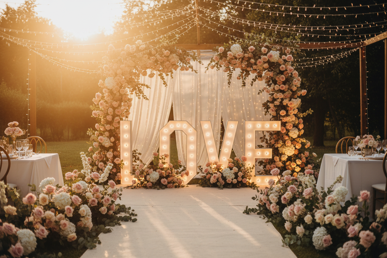 Marquee Letters – LOVE