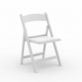 White Resin Chair